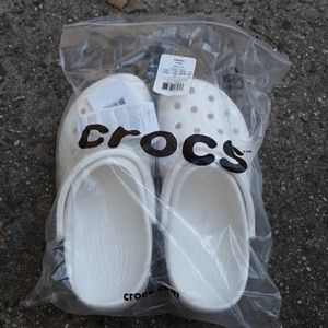 White Crocs
